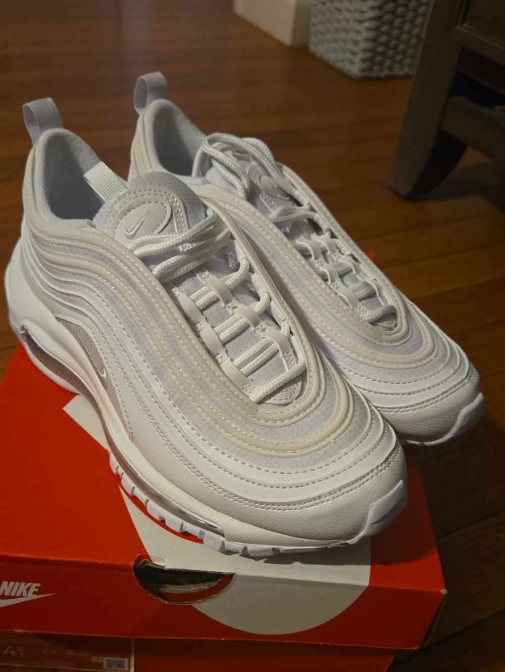 Nike White Air Max 97 Sneakers